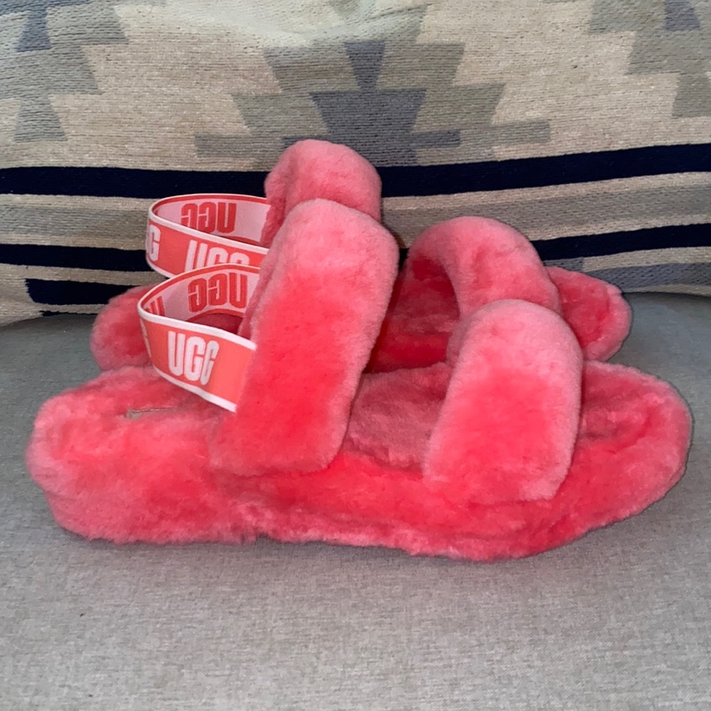 UGG Oh Yeah Women's Slipper  Strawberry Sorbet Pink Size 11